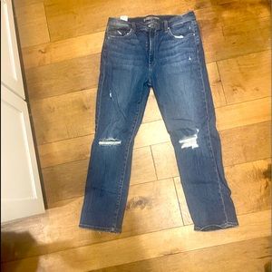 Joe’s jeans never worn size 31 high rise straight ankle